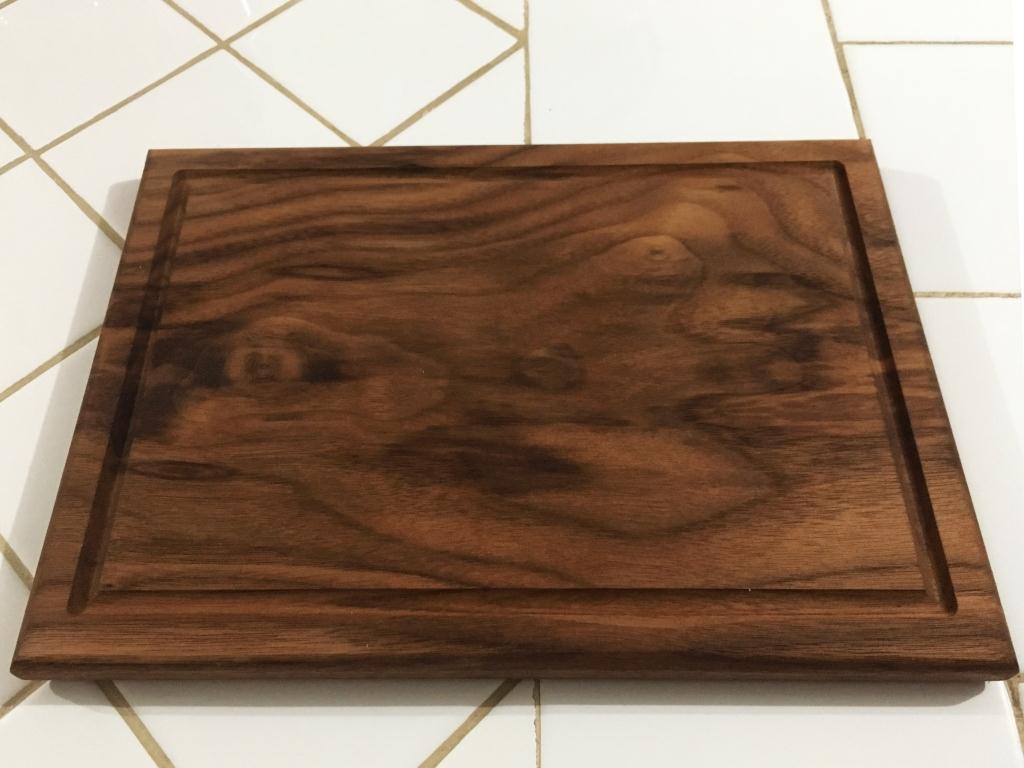 Best Redwood American Walnut Cutting Board with Juice Groove