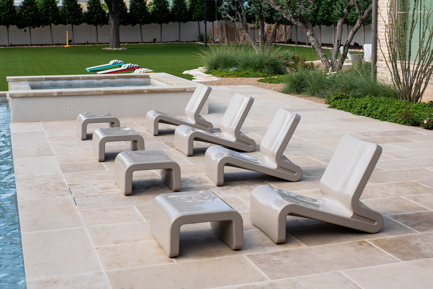 Tupelo Goods Line Lounge Chair – In-Pool & Outdoor Chair