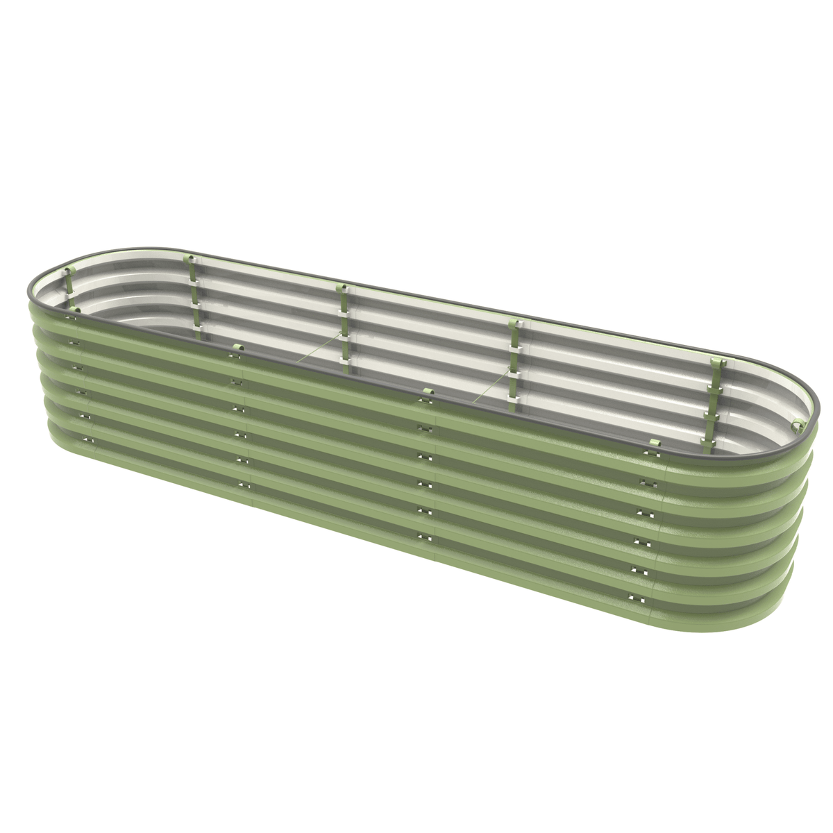 Gro-Rite “No Tools Needed” Premium Metal Raised Garden Bed Kit