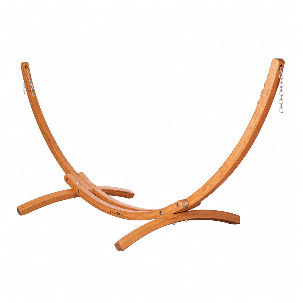 LA SIESTA Maera Eucalyptus Stand for Single Hammocks