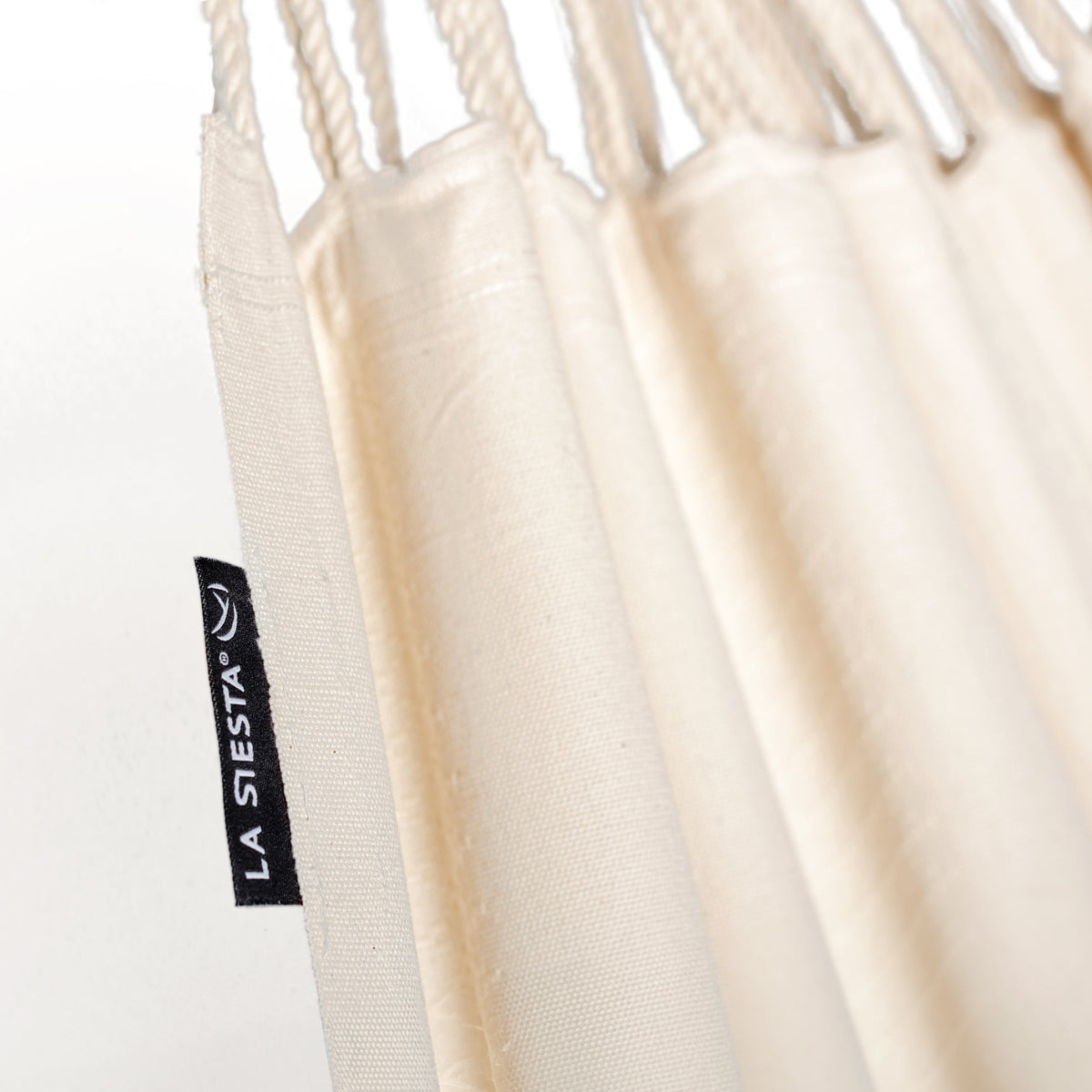 LA SIESTA Habana Latte Organic Cotton Kingsize Hammock Chair