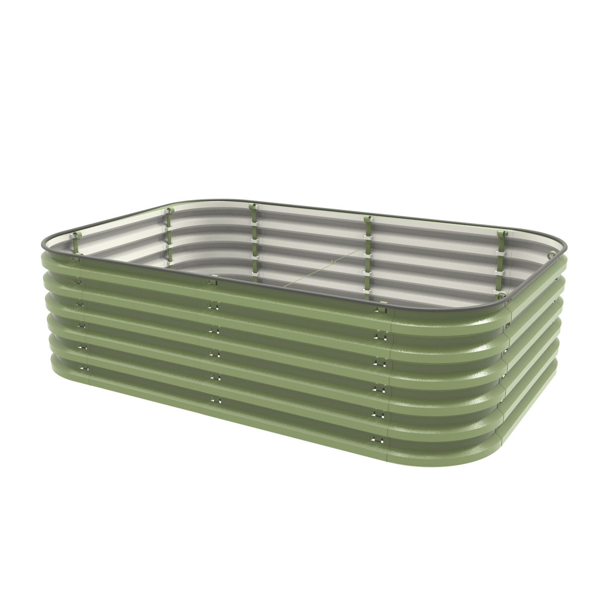 Gro-Rite “No Tools Needed” Premium Metal Raised Garden Bed Kit