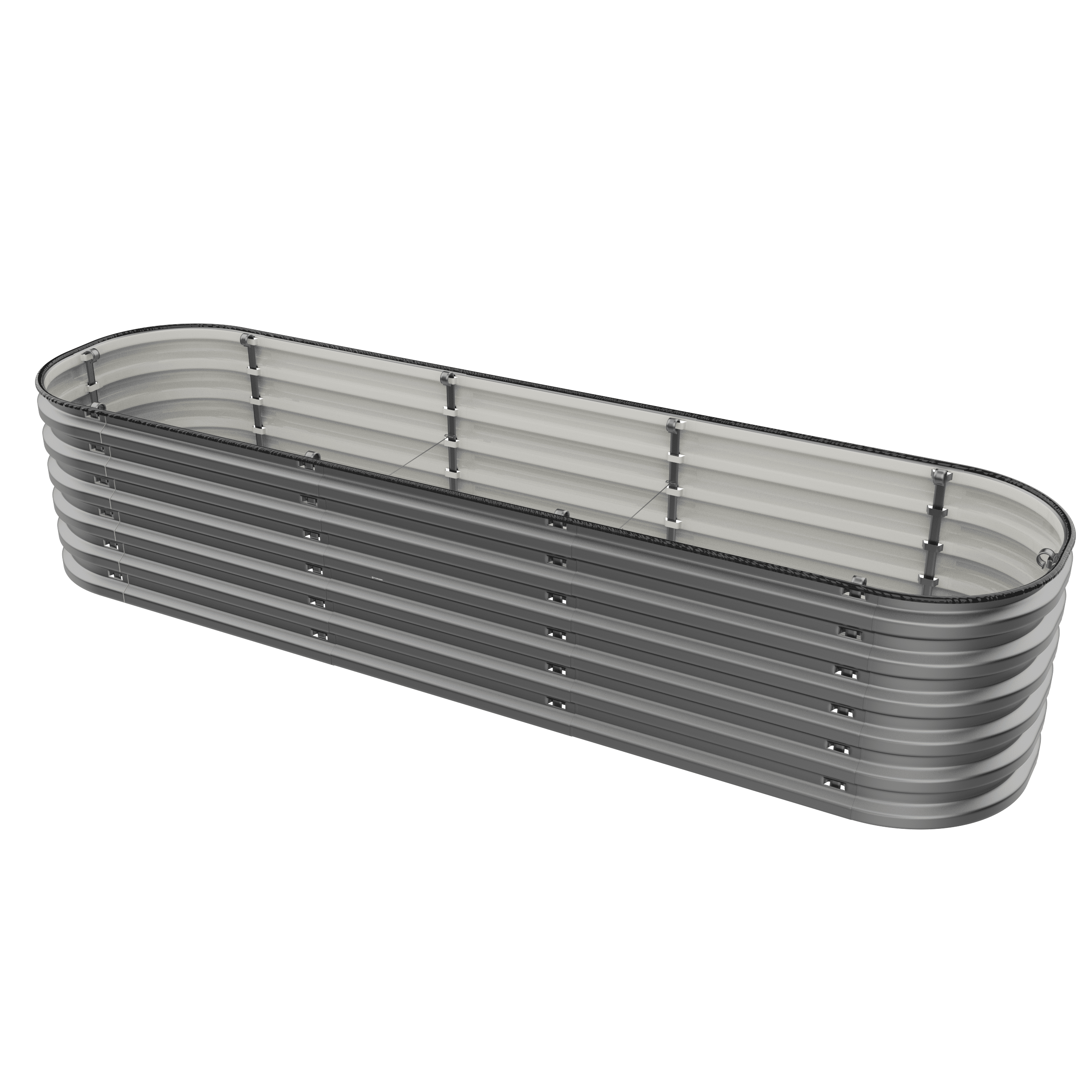 Gro-Rite “No Tools Needed” Premium Metal Raised Garden Bed Kit