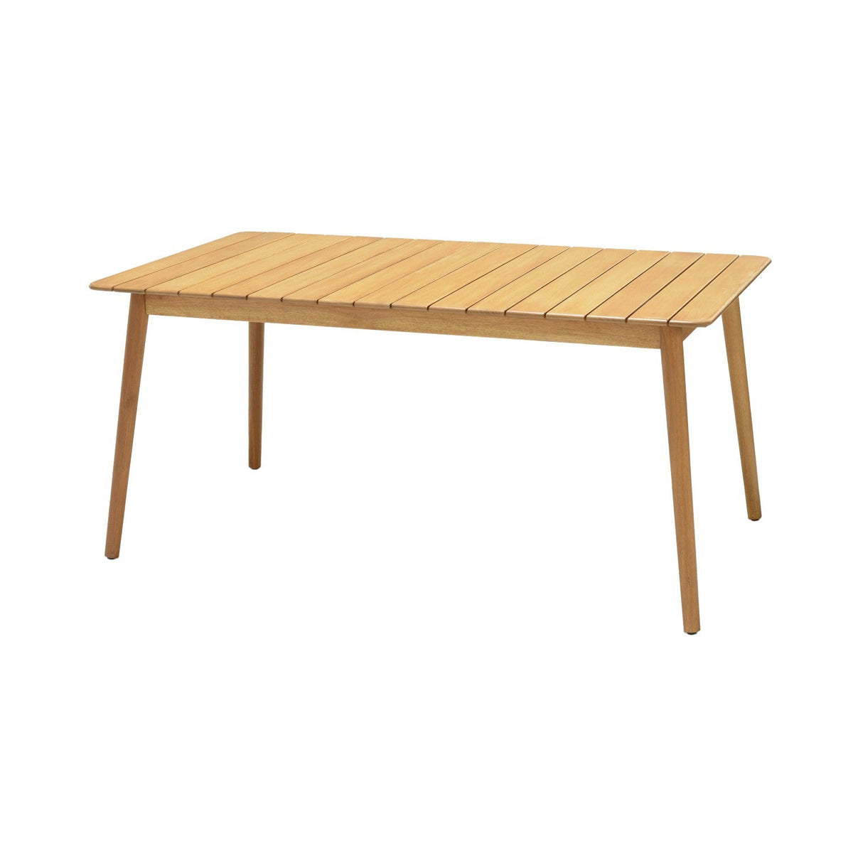 LifestyleGarden® Nassau Rectangular FSC® Eucalyptus Dining Table – 63"