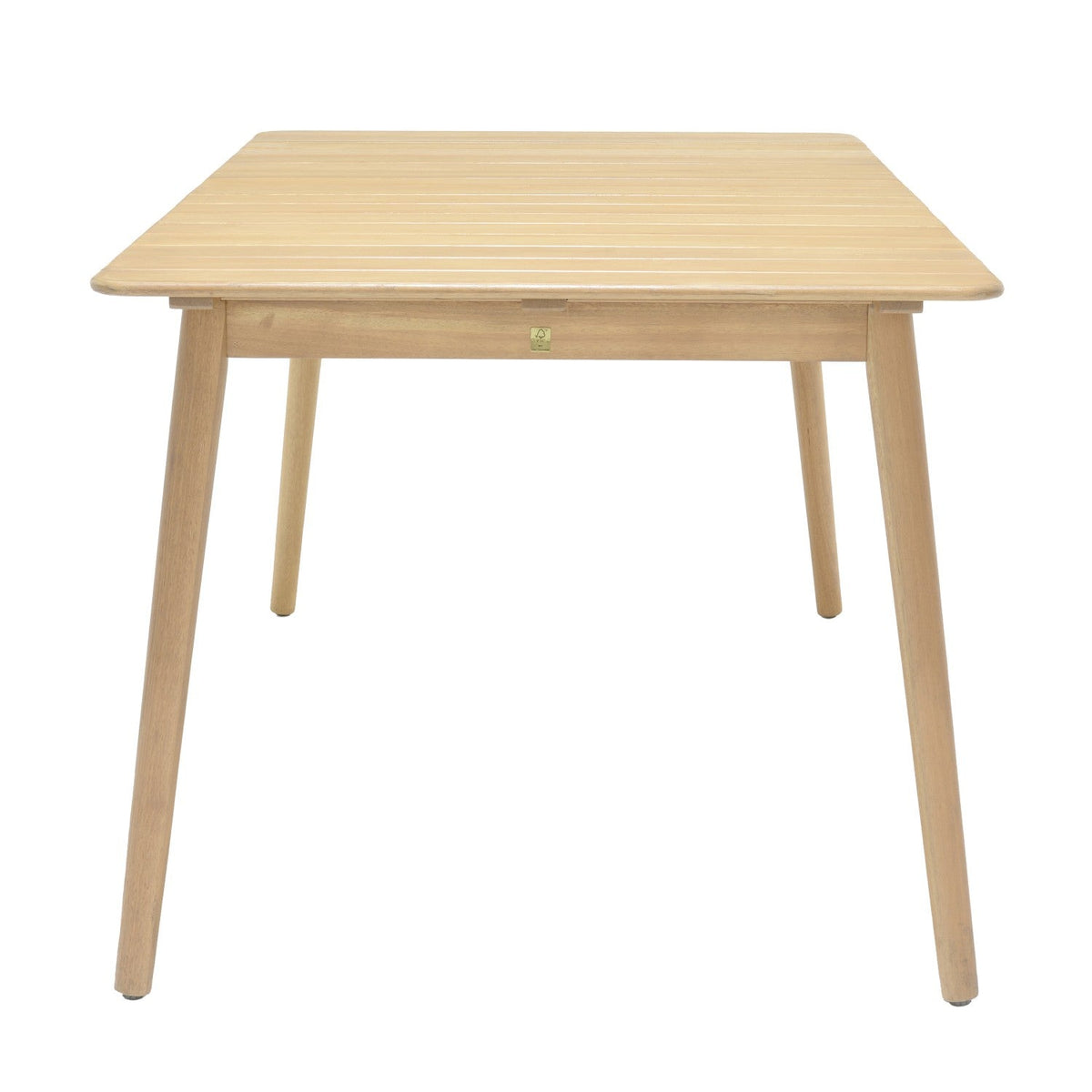 LifestyleGarden® Nassau Rectangular FSC® Eucalyptus Dining Table – 63"