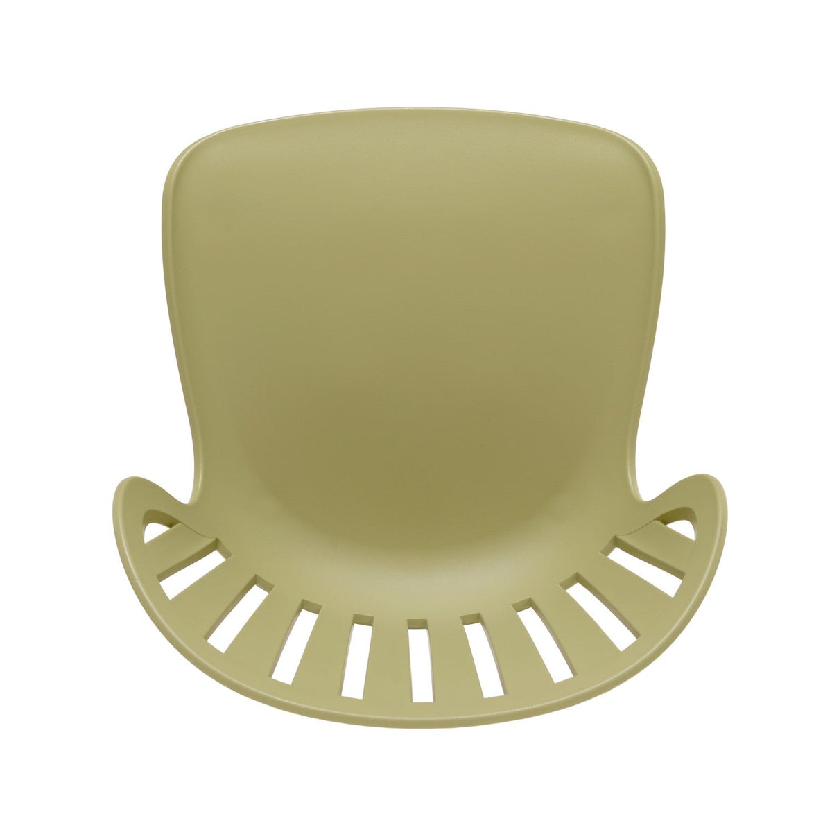 LifestyleGarden Nassau Social Plastic® Side Chairs with FSC Eucalyptus Legs – 2 Piece