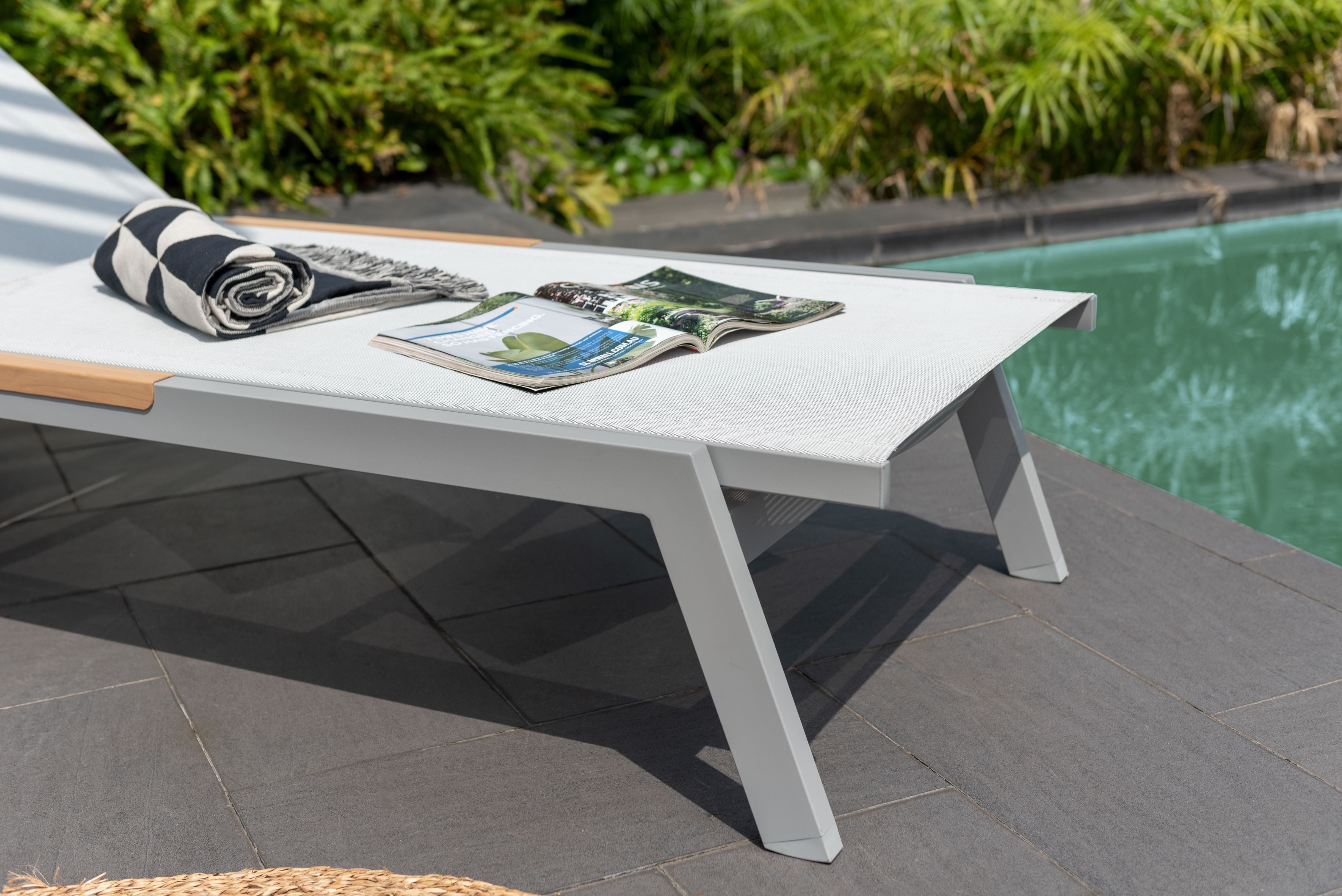 LifestyleGarden Panama Light Stacking Sun Lounger