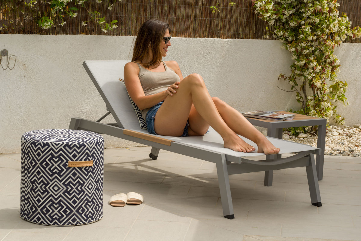 LifestyleGarden Panama Light Stacking Sun Lounger