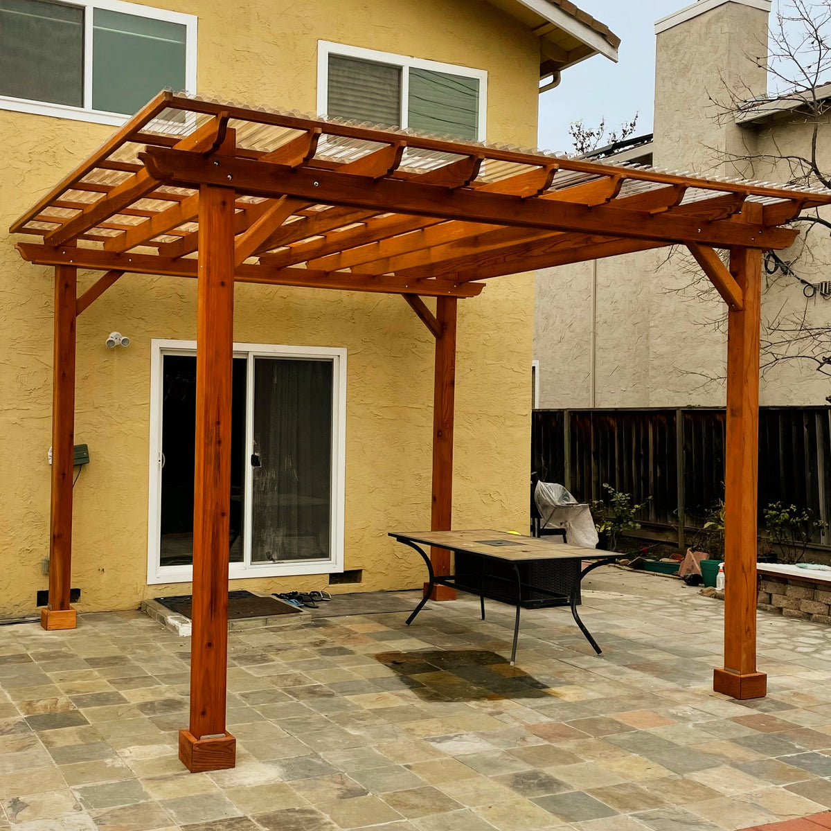 Best Redwood Super Deck Solid Wood Pergola