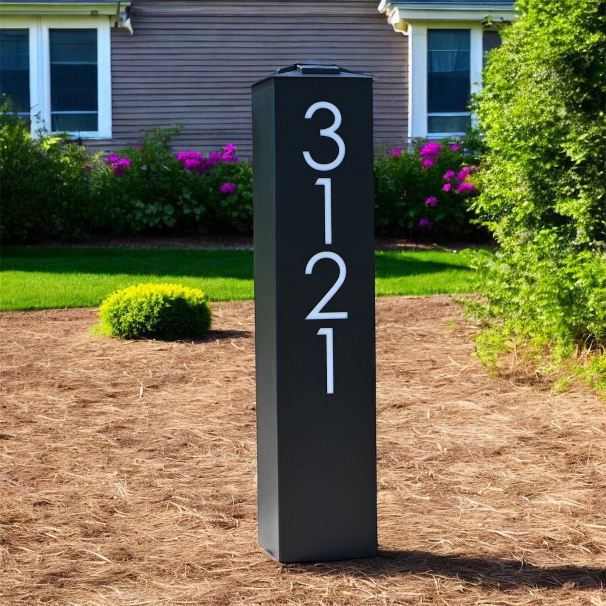 XL Modern Address Numbers Column