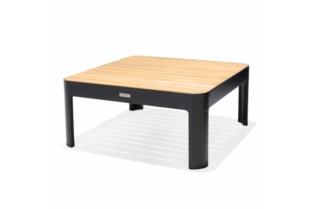 LifestyleGarden Portals Teak &amp; Aluminum 3-Piece Modular Outdoor Sofa Set