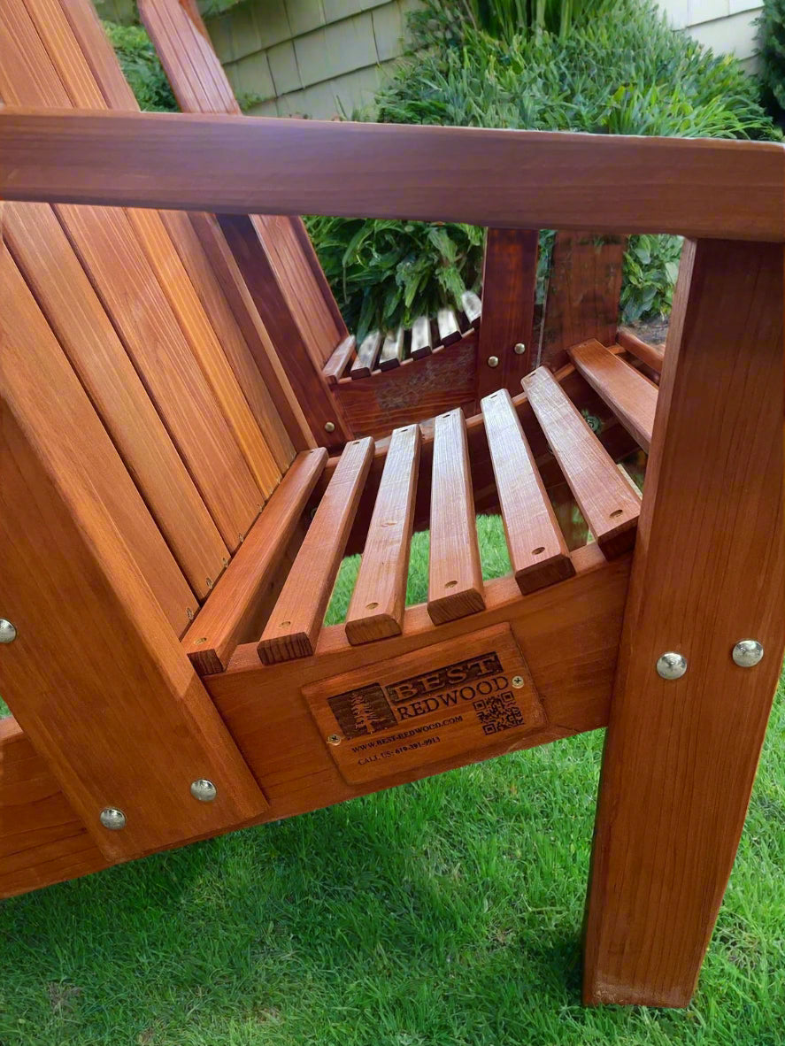 Best Redwood Adirondack Wooden Chair