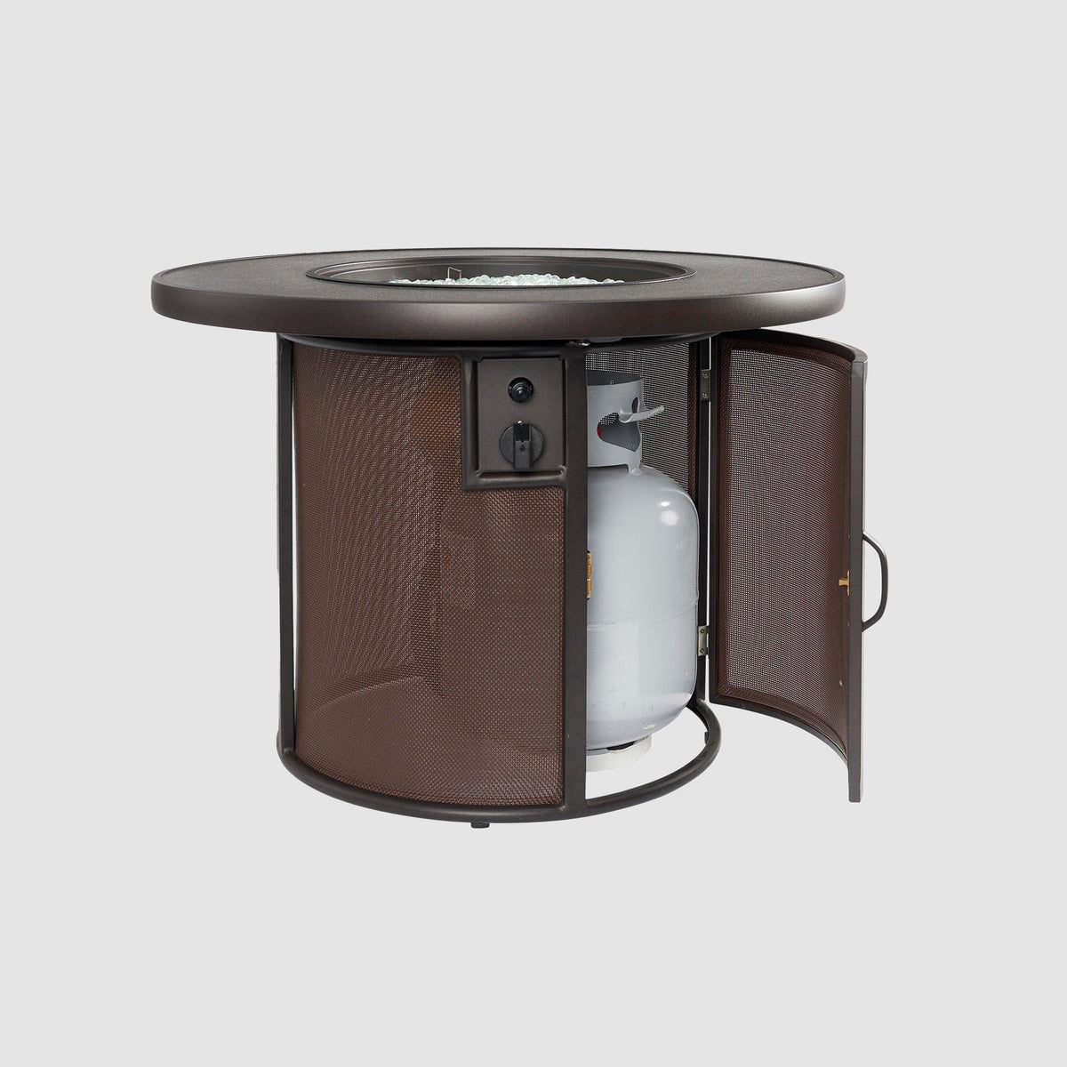 Outdoor GreatRoom Stonefire 32" Round Gas Fire Pit Table