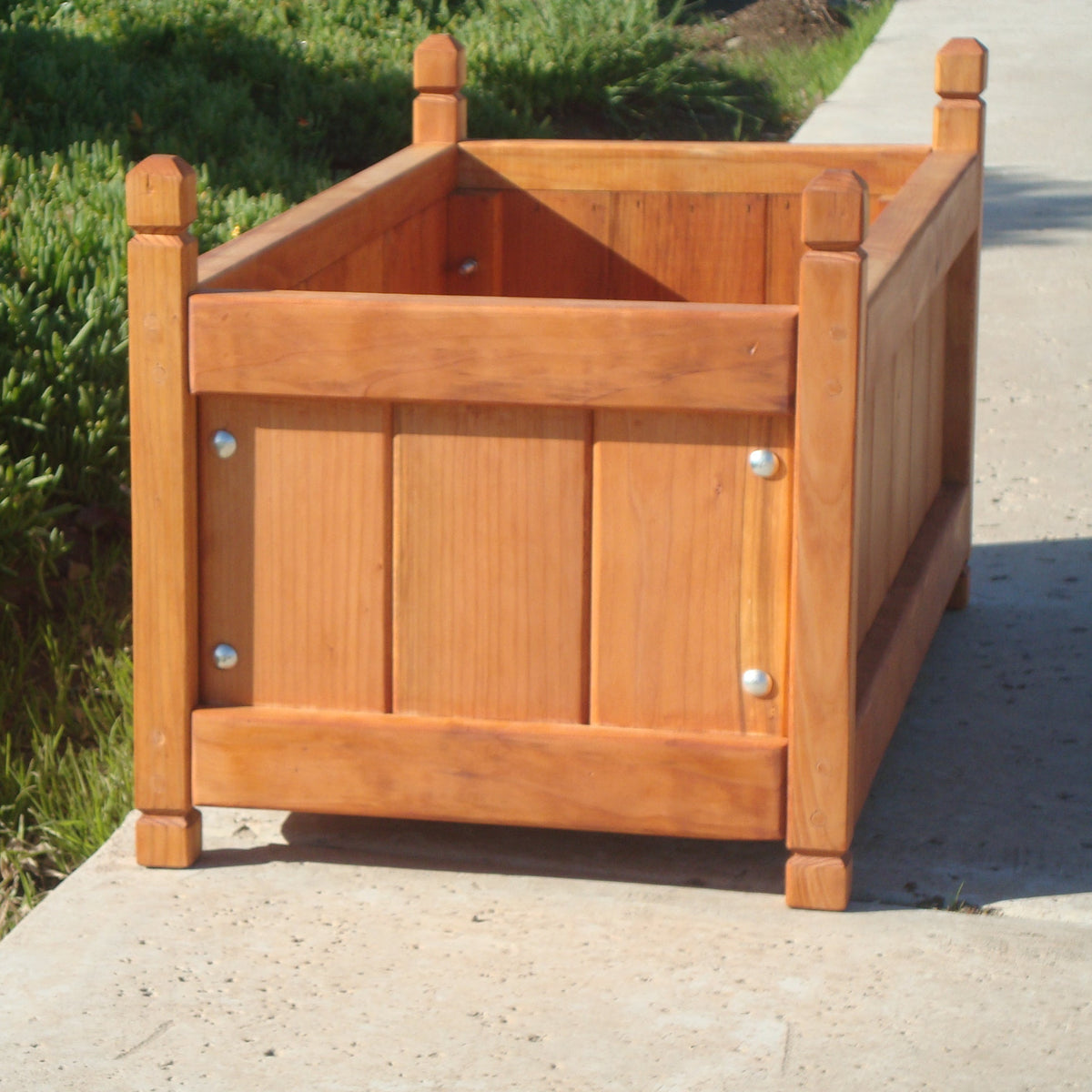 Best Redwood Solid Redwood Planter Box