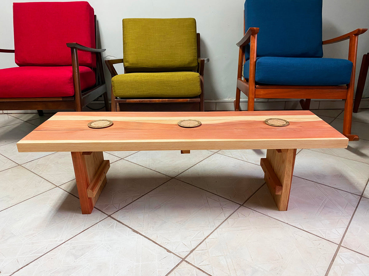 Best Redwood San Obispo Solid Wood Coffee Table
