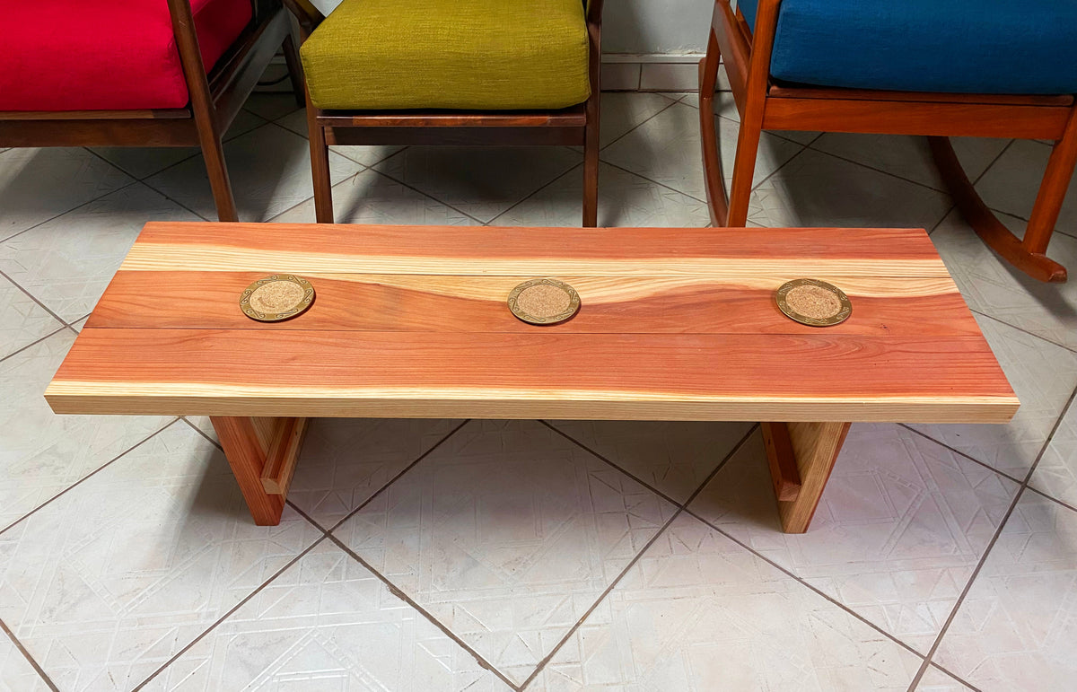 Best Redwood San Obispo Solid Wood Coffee Table