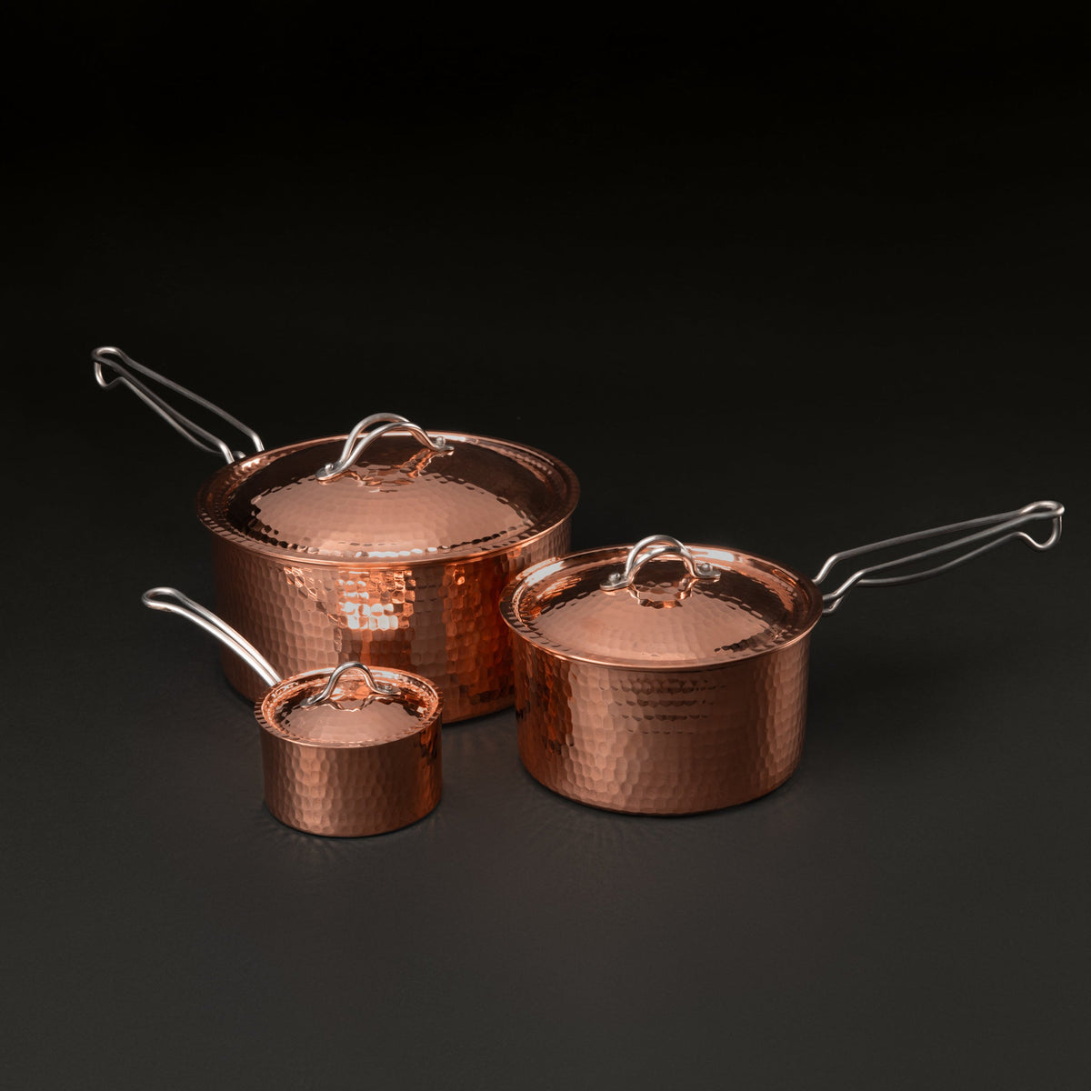 Sertodo The Copper Saucepan Trio