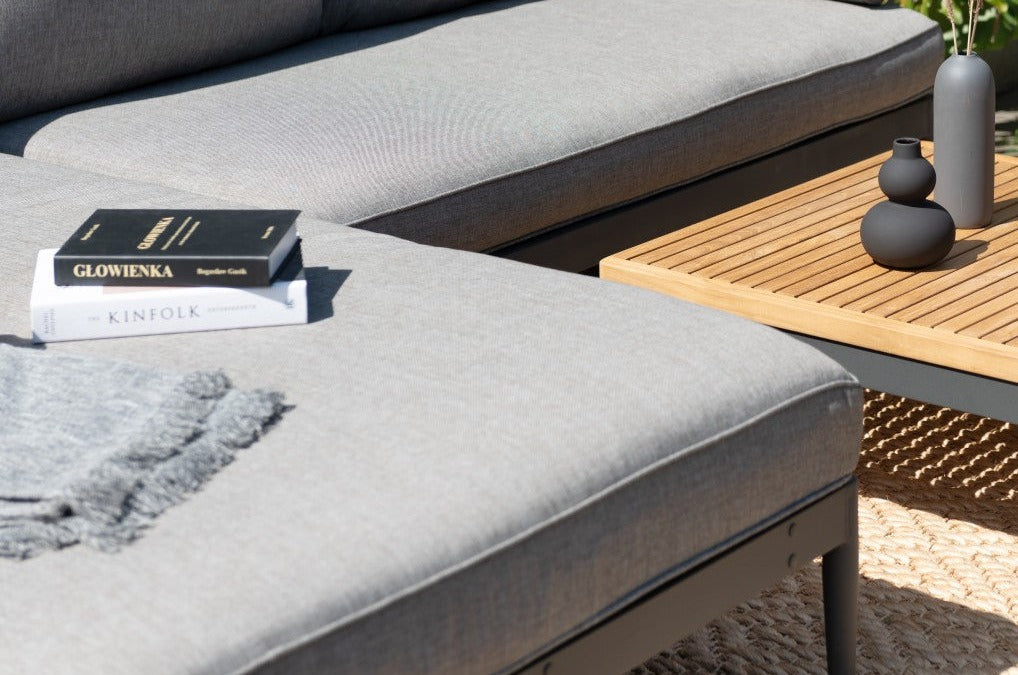 LifestyleGarden® Topaz XL Daybed, Sofa & Coffee Table – 3 Piece Outdoor Lounge Set