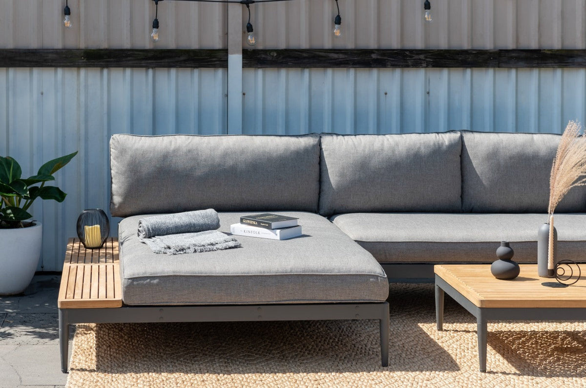 LifestyleGarden® Topaz XL Daybed, Sofa & Coffee Table – 3 Piece Outdoor Lounge Set
