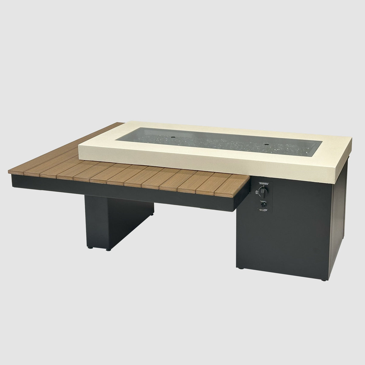 Outdoor GreatRoom Uptown Linear Gas Fire Pit Table