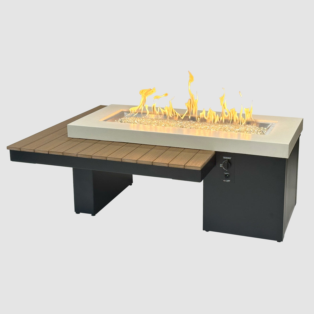 Outdoor GreatRoom Uptown Linear Gas Fire Pit Table