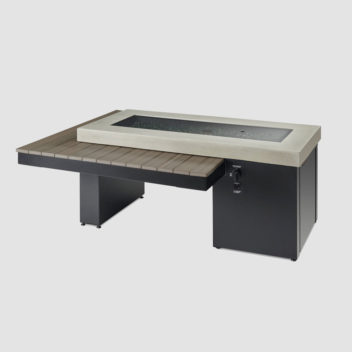 Outdoor GreatRoom Uptown Linear Gas Fire Pit Table