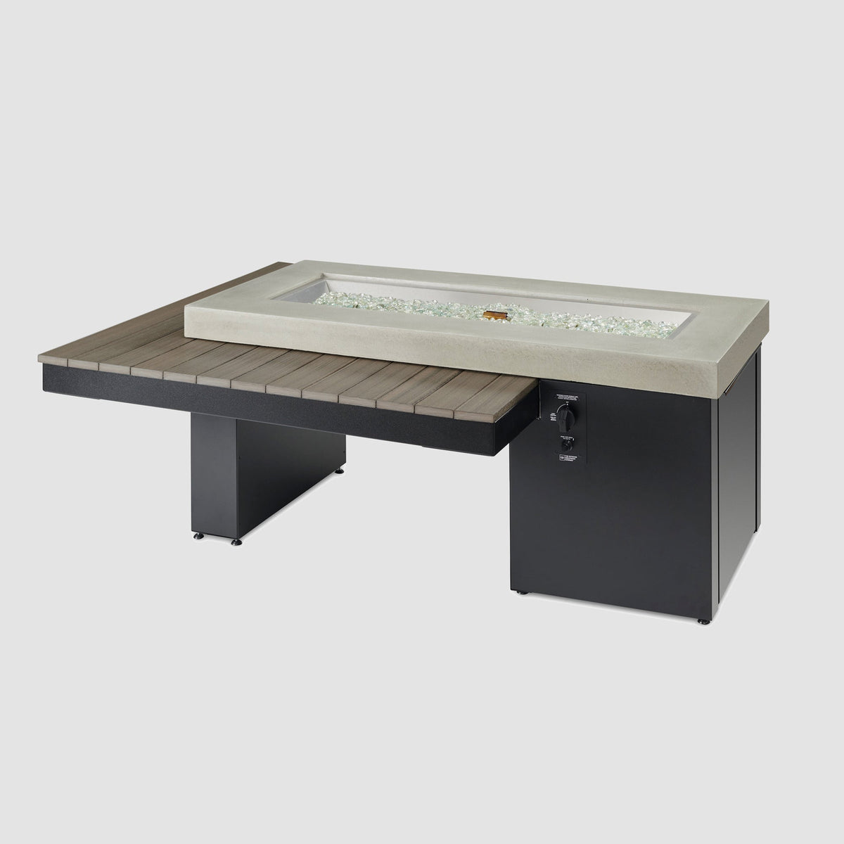 Outdoor GreatRoom Uptown Linear Gas Fire Pit Table
