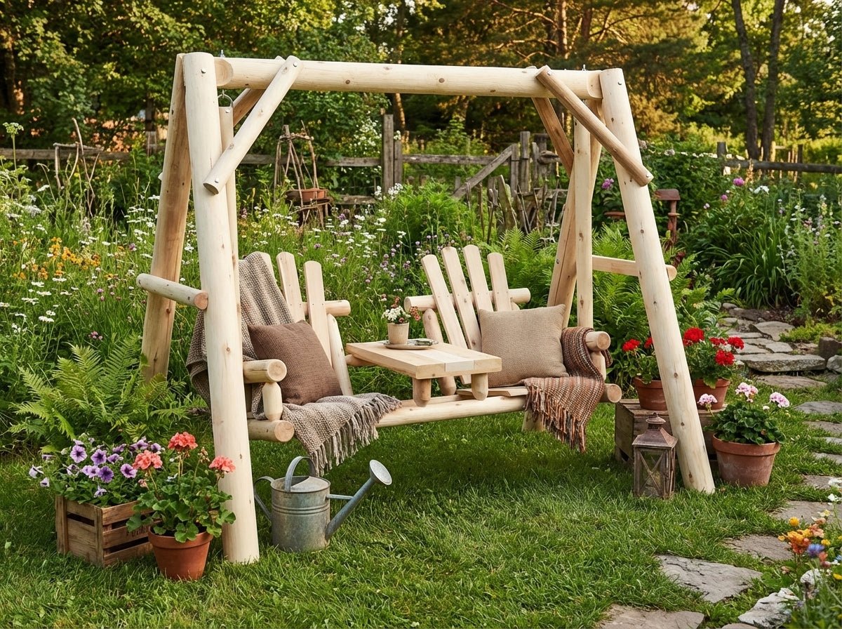Cedar Creek White Cedar Backyard Swing