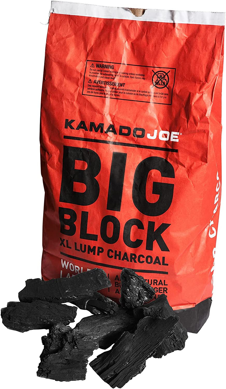 Joe Jr Grill Cart and 20LB 100% Natural Lump Charcoal
