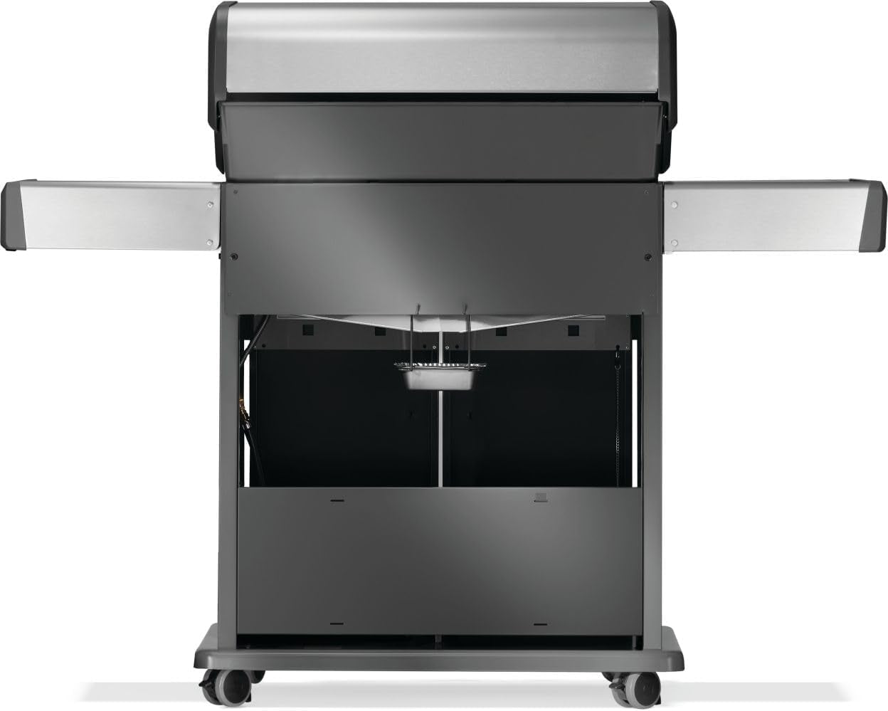 Rogue 525 Natural Gas Grill with Range Side Burner, Stainless Steel, Durable 4-Burner Cooking