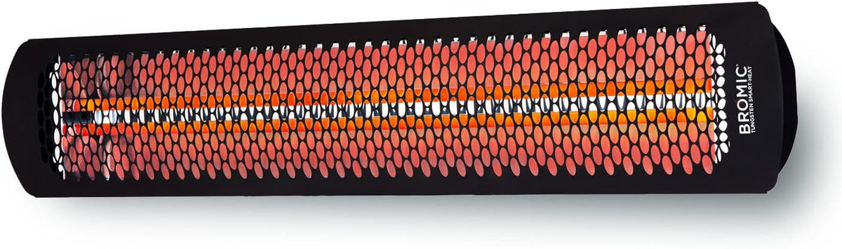 Bromic Tungsten Smart Heat 4000W Electric Patio Heater – Dual Element Infrared, 220V-240V, Black Finish – BH0420032