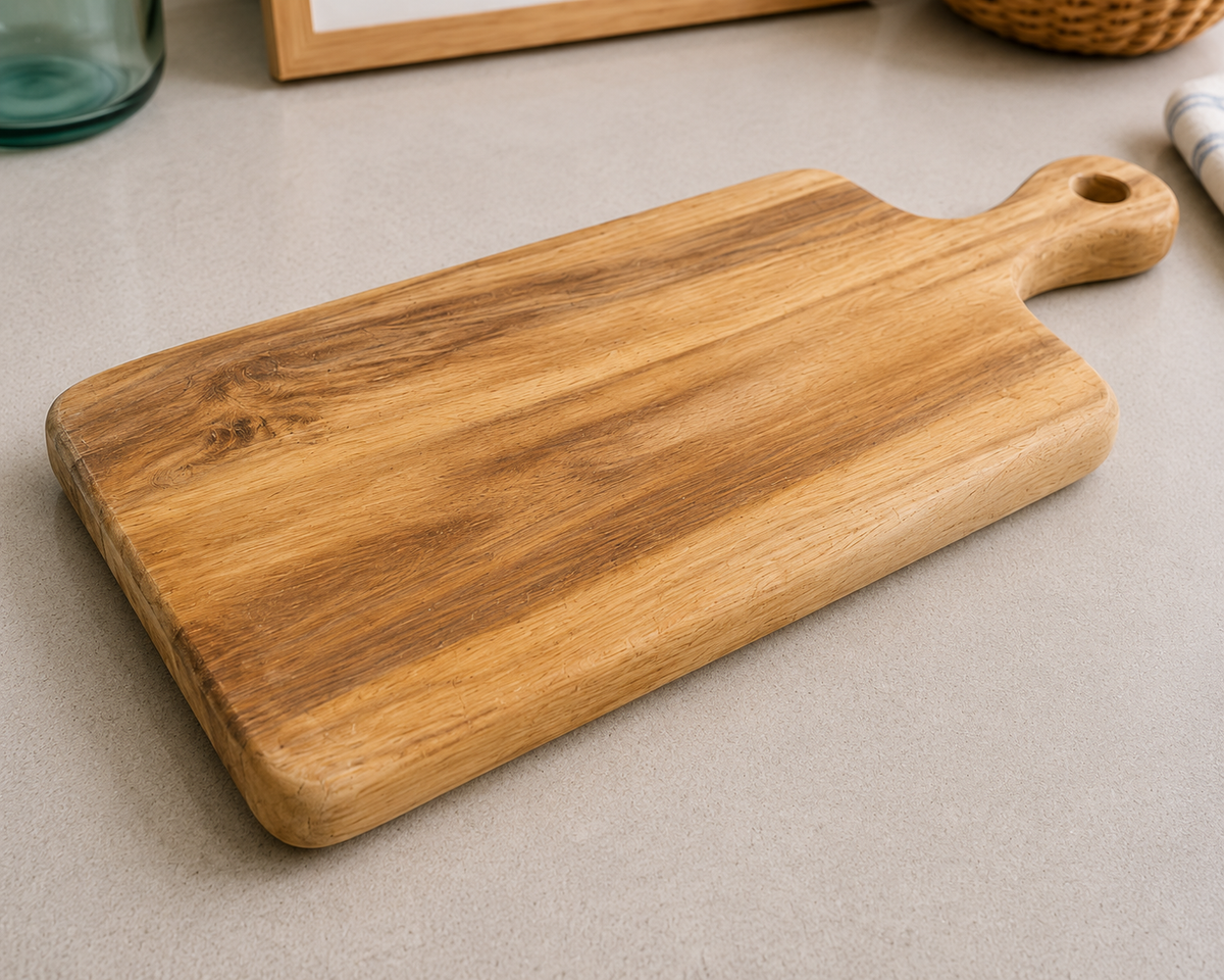 Broward Design Center Harbor Teak Cutting & Serving Board