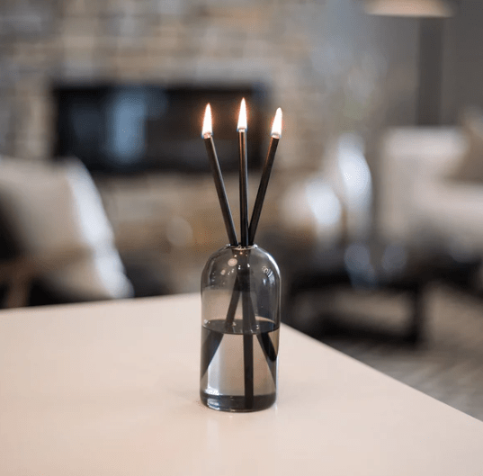 Everlasting Candles – Reusable Steel Oil Candles, Set of 3