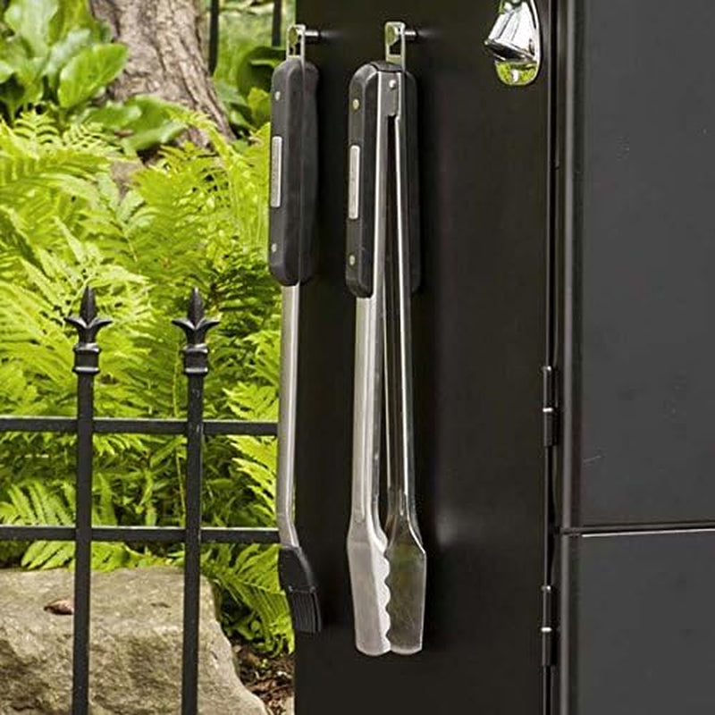 923610 Vertical Charcoal Cabinet Smoker, Black