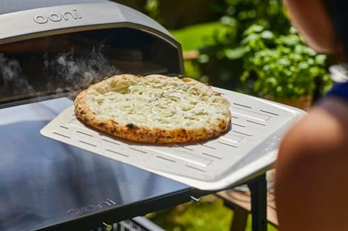 Koda 16 Propane Gas Pizza Oven - Ultimate Pizza Oven Bundle - Includes 14" Perforated Pizza Peel, Turning Peel and Koda 16 Cover