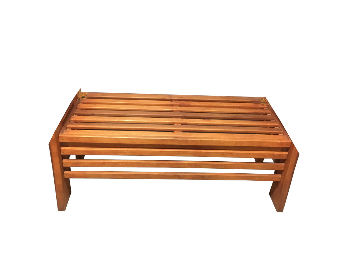 Best Redwood Solid Redwood Patio Bench