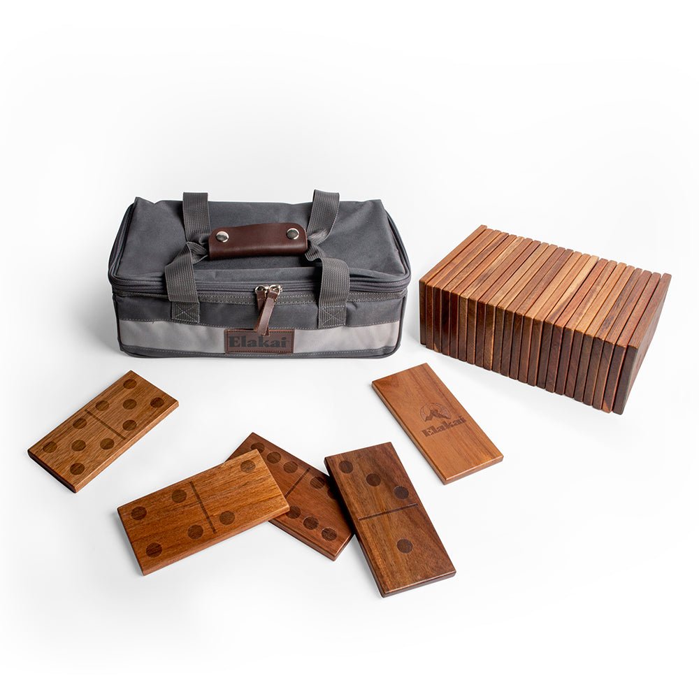 Elakai Giant Wood Dominoes