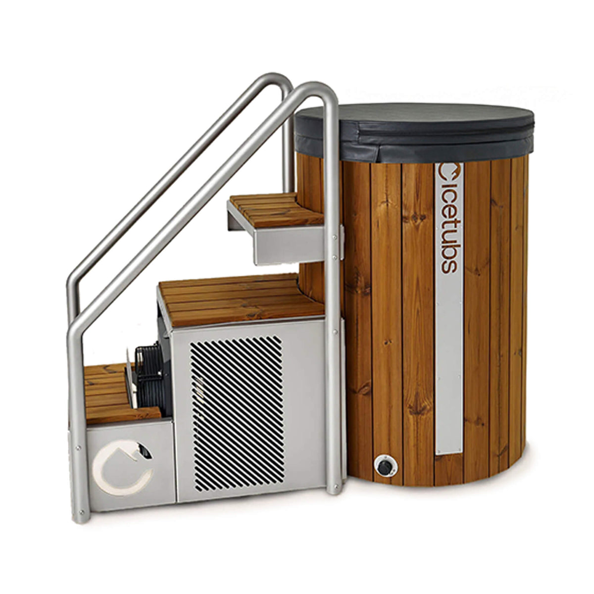 Icetubs IceBarrel Thermowood & Stainless Steel Cold Plunge