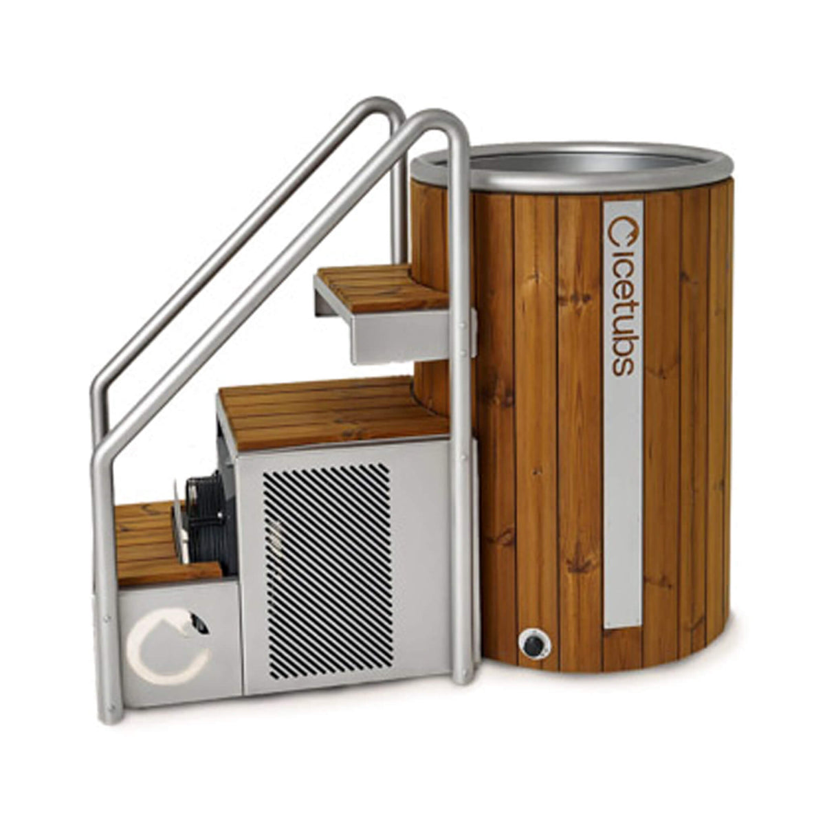 Icetubs IceBarrel Thermowood & Stainless Steel Cold Plunge