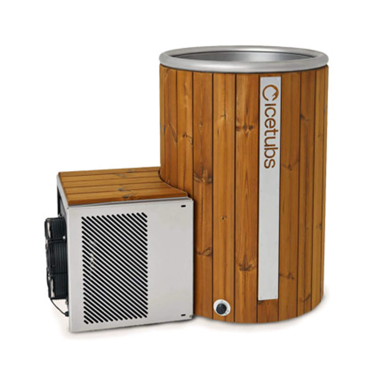 Icetubs IceBarrel Thermowood & Stainless Steel Cold Plunge