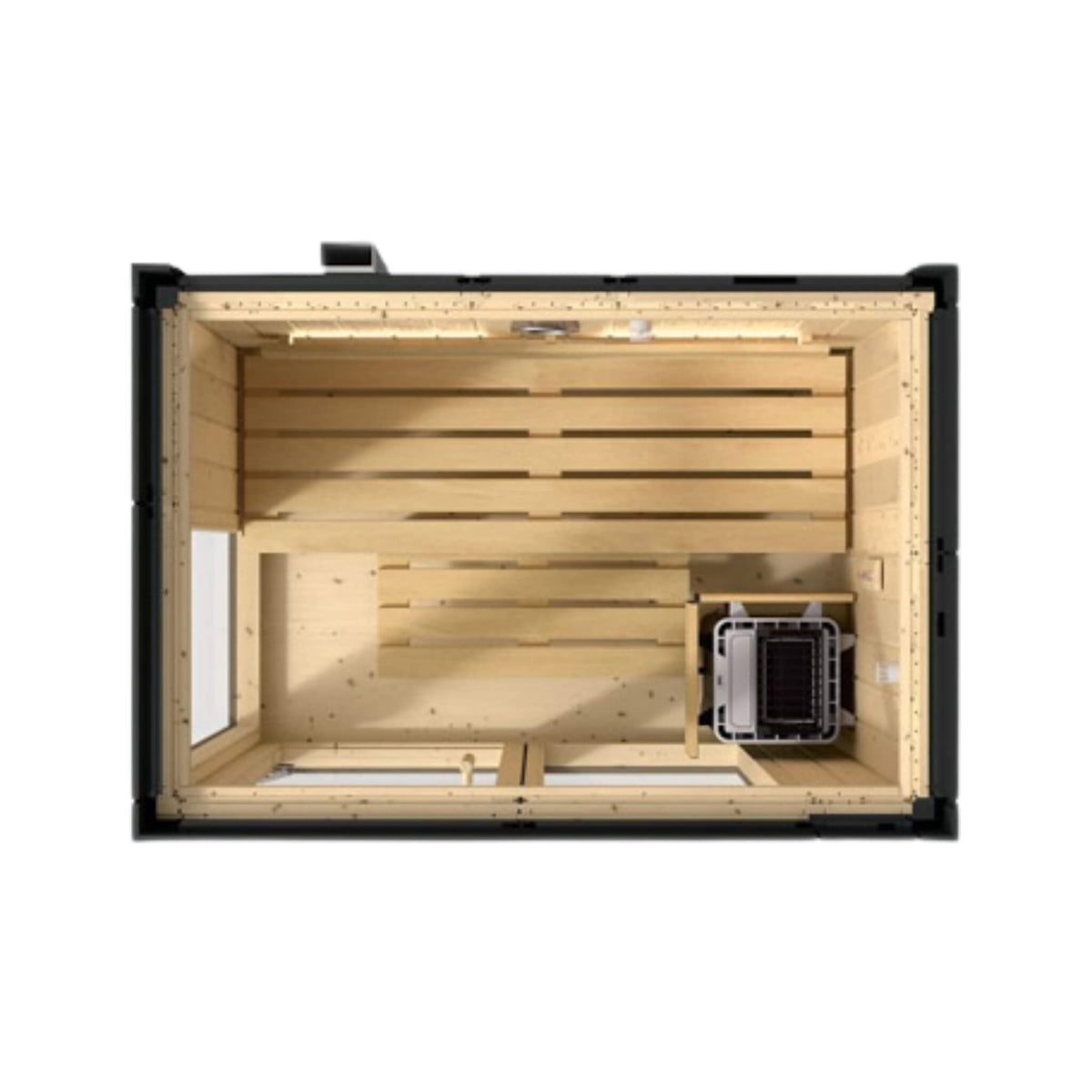 KOHLER C1 Graphite Gray Indoor Sauna