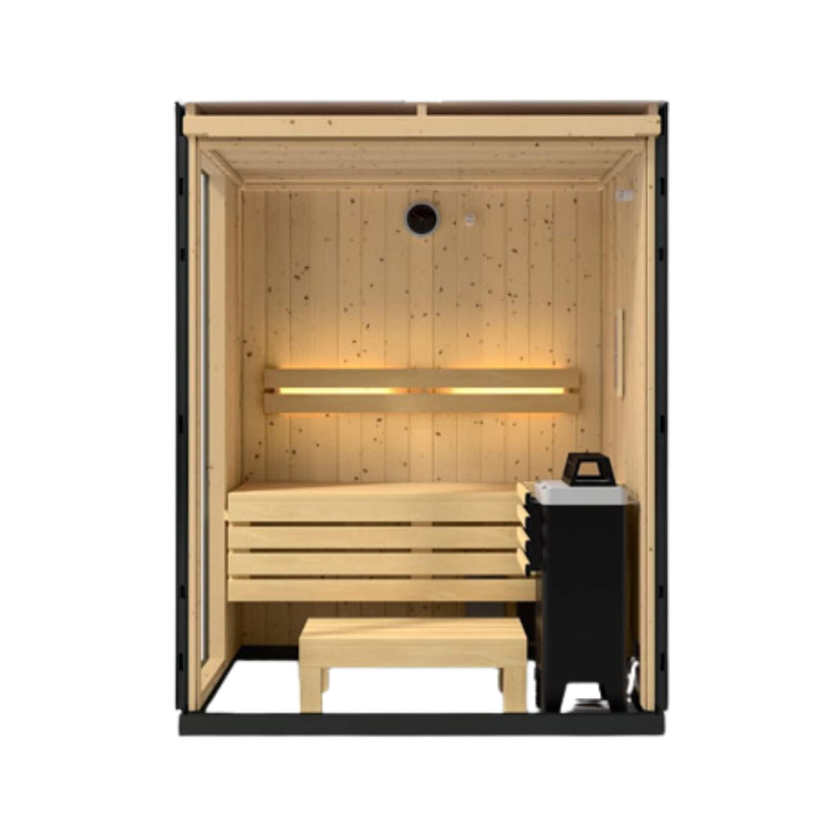 KOHLER C1 Graphite Gray Indoor Sauna