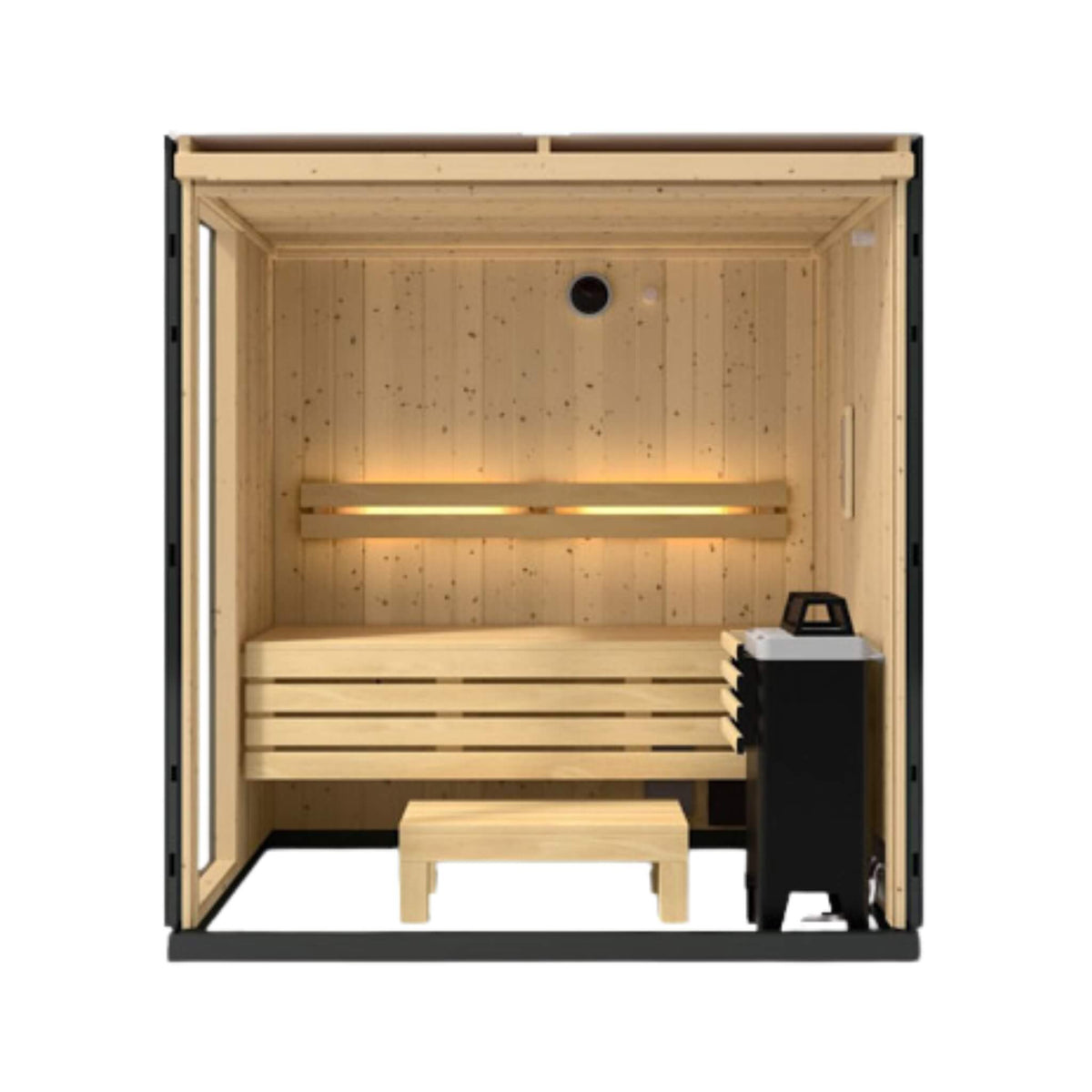 KOHLER C1 Graphite Gray Indoor Sauna