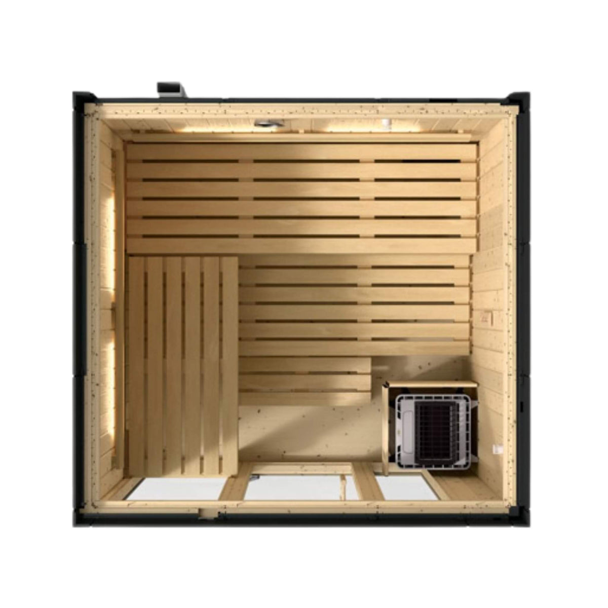 KOHLER C1 Graphite Gray Indoor Sauna