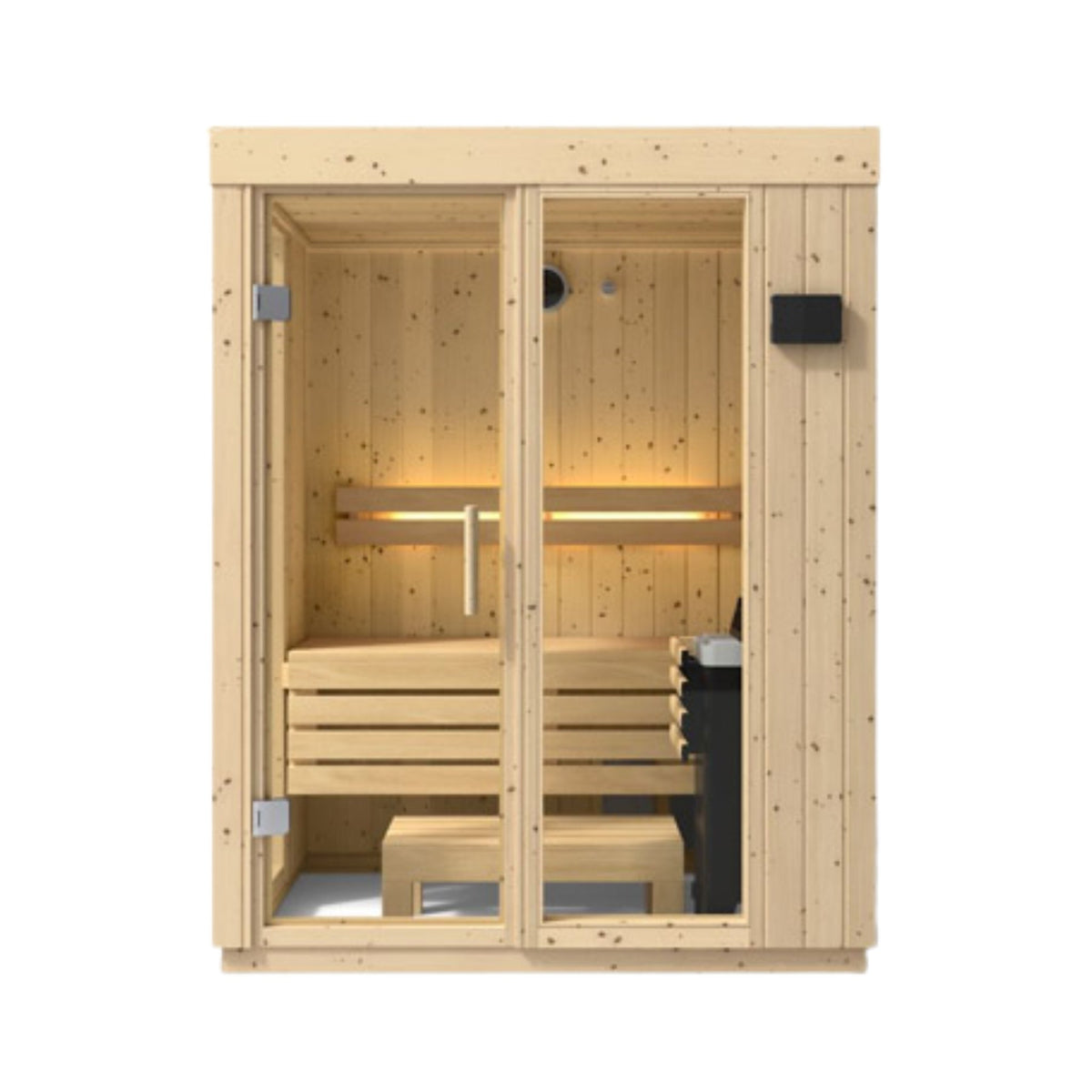 KOHLER C1 Scandinavian Spruce Indoor Sauna