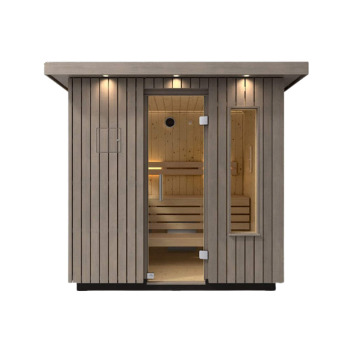 KOHLER C2 Weathered Grey Outdoor Sauna