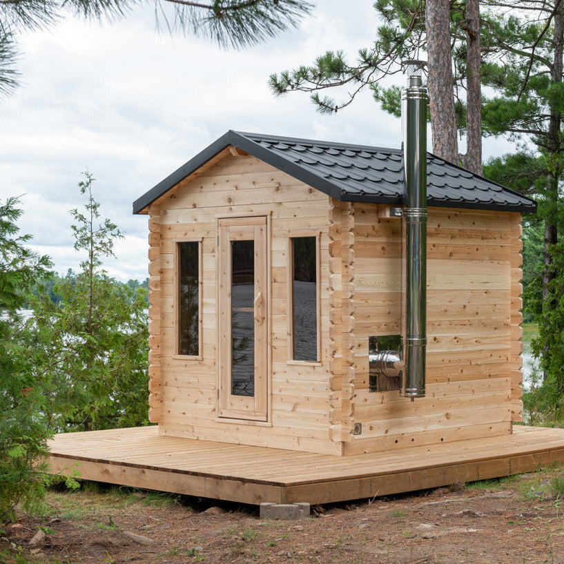 LeisureCraft Georgian CTC88 outdoor cabin sauna