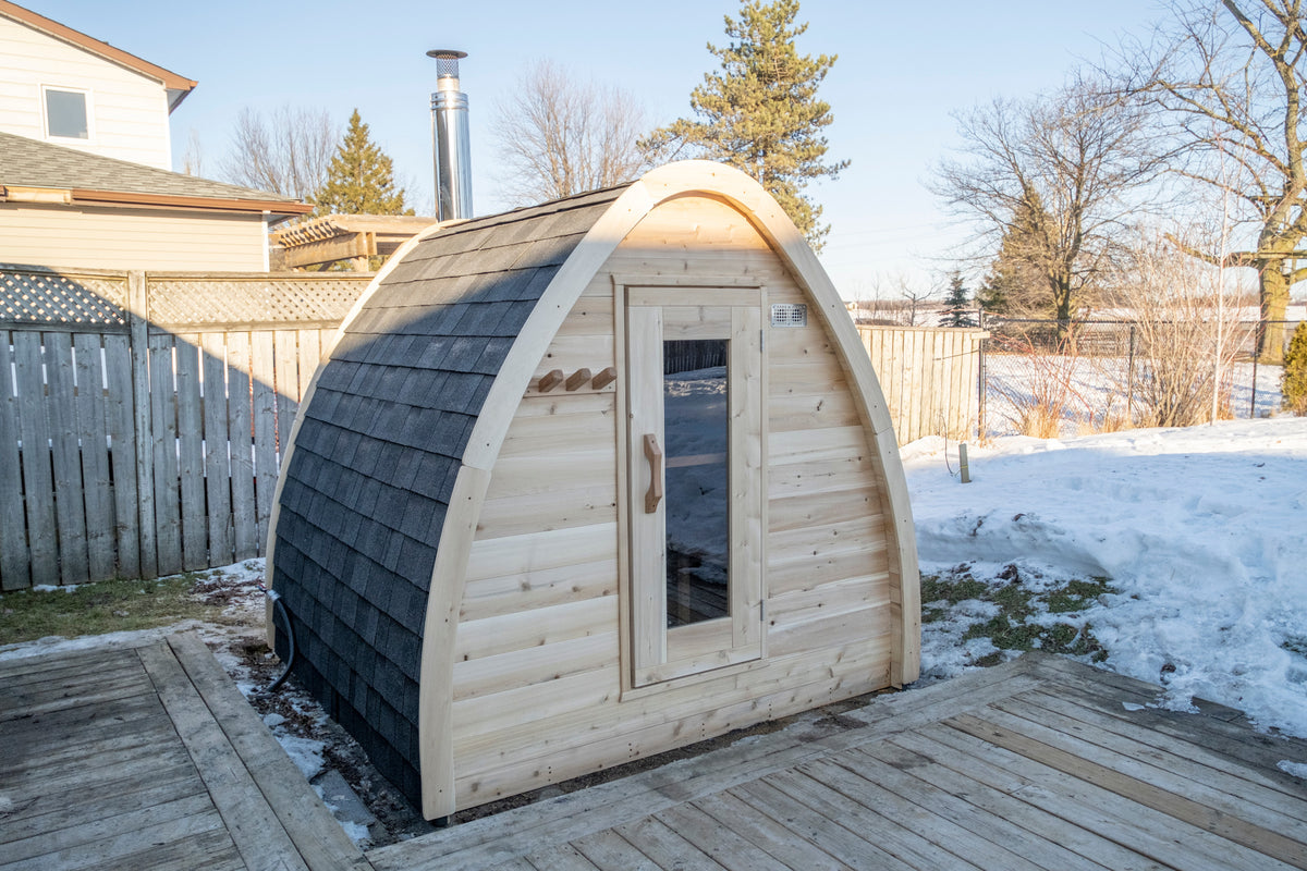 LeisureCraft Canadian Timber MiniPOD CTC77M exterior