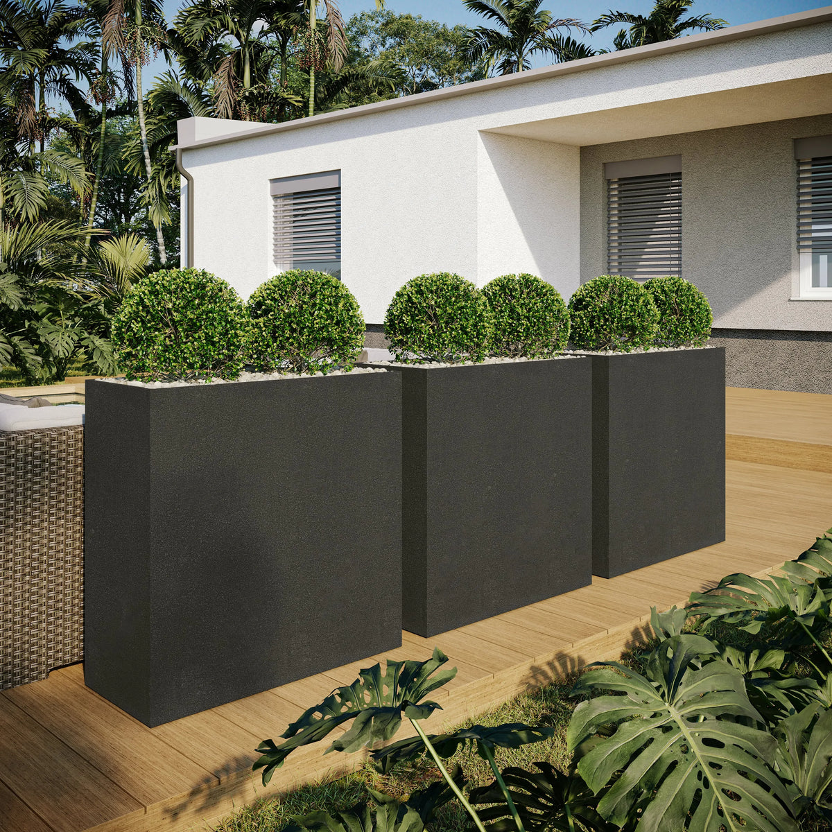 ModaConcrete Linea GFRC Concrete Planter