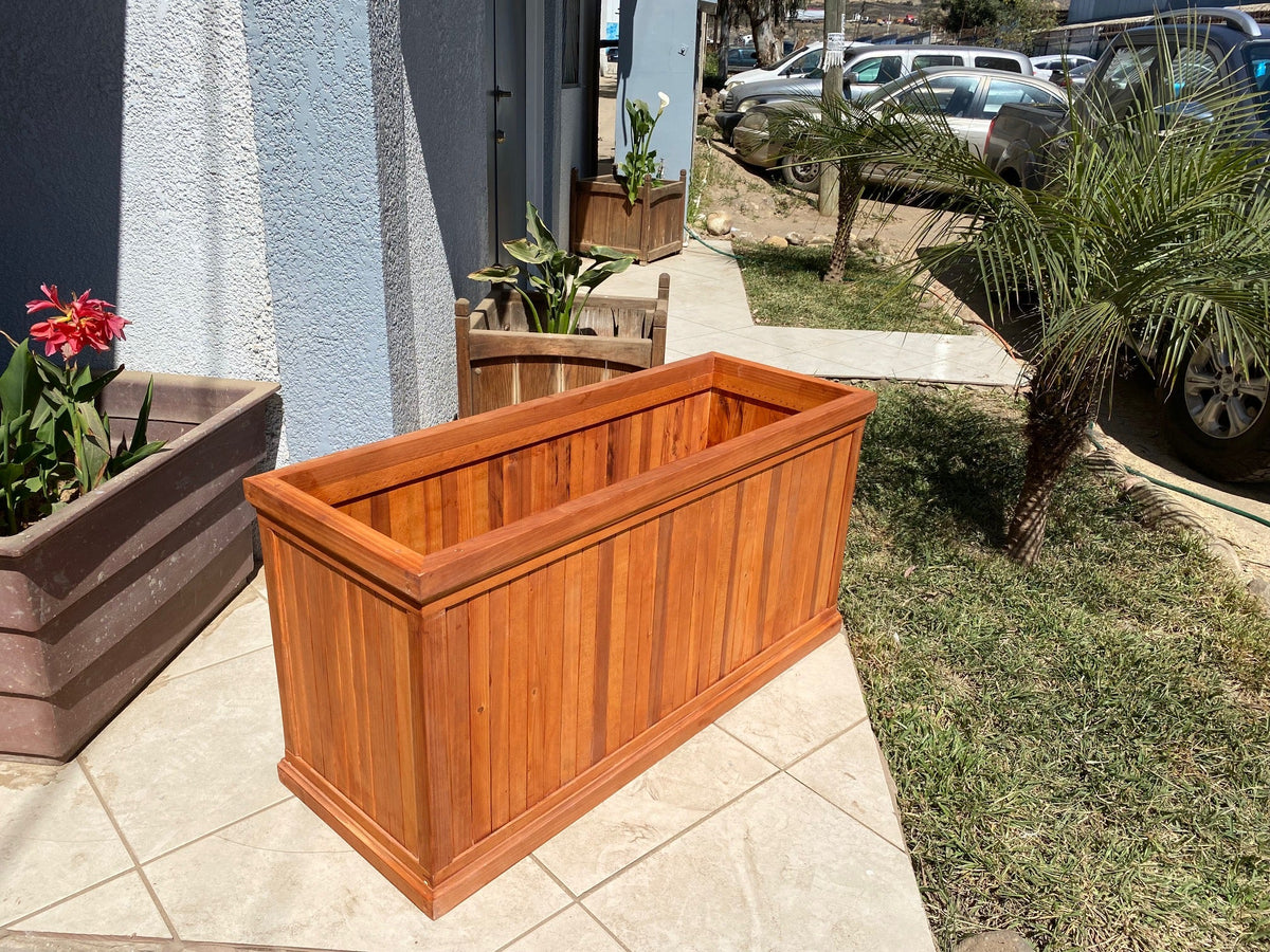 Best Redwood Santa Barbara Redwood Planter Box
